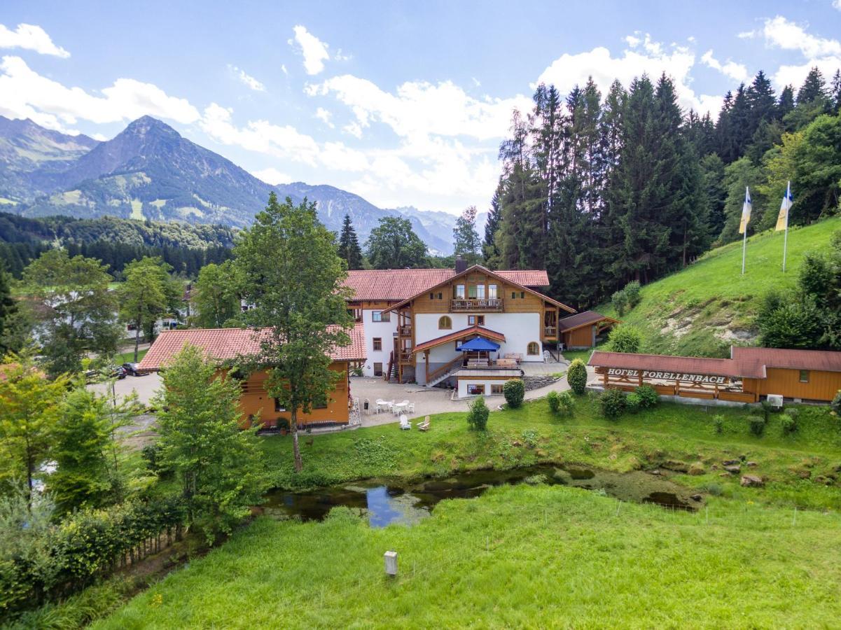 Hotel Und Apartements Im Forellenbach Fischen im Allgaeu Eksteriør bilde