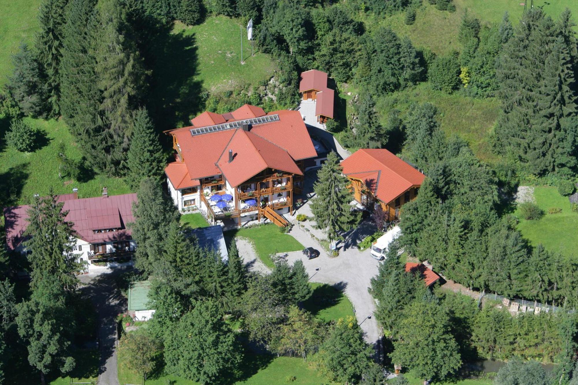 Hotel Und Apartements Im Forellenbach Fischen im Allgaeu Eksteriør bilde
